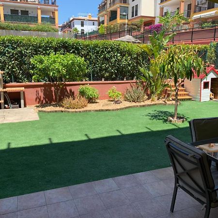 Apartamento con jardín privado y acceso a piscina Huelva Exterior foto